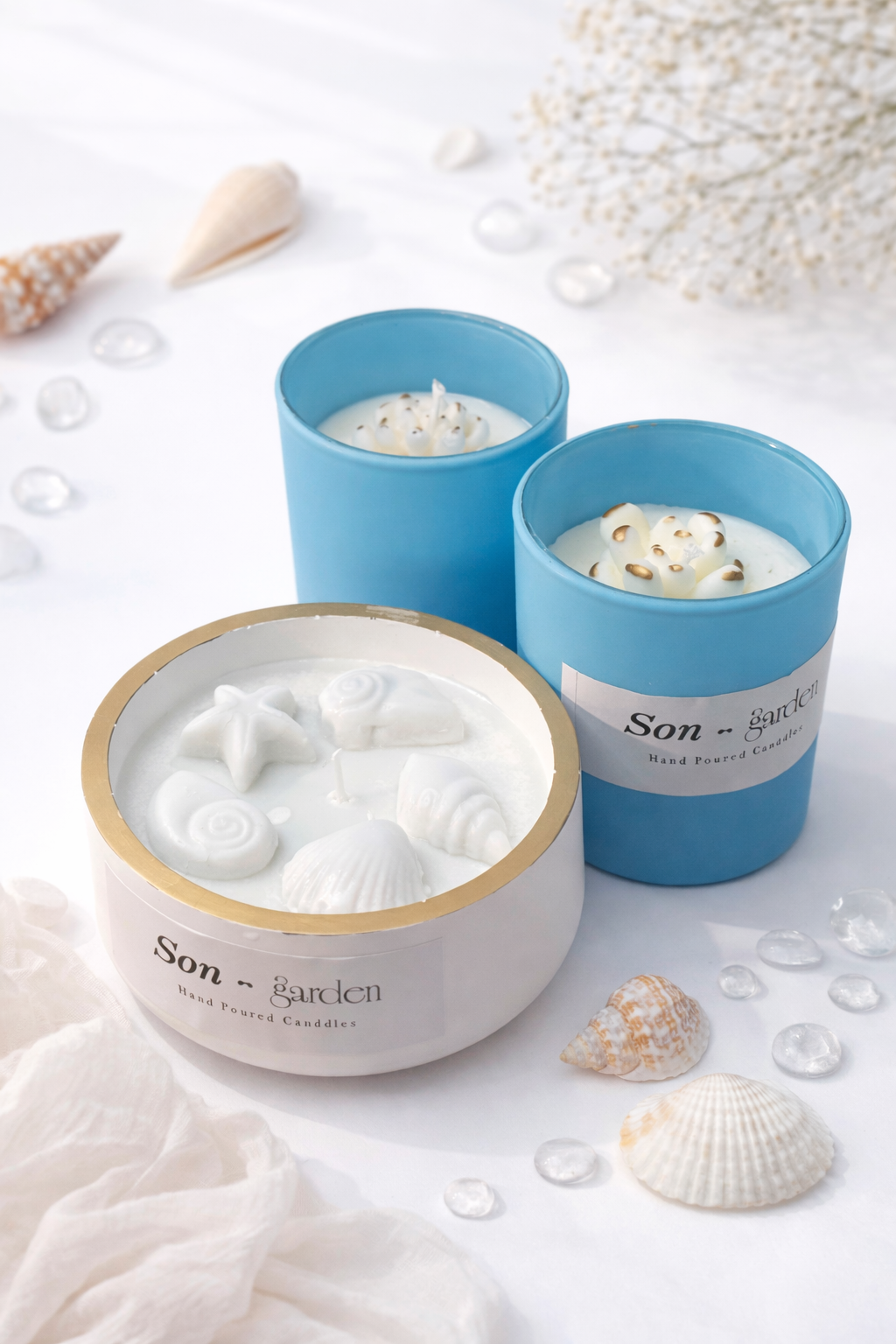 Sandal wood and citrus Candle