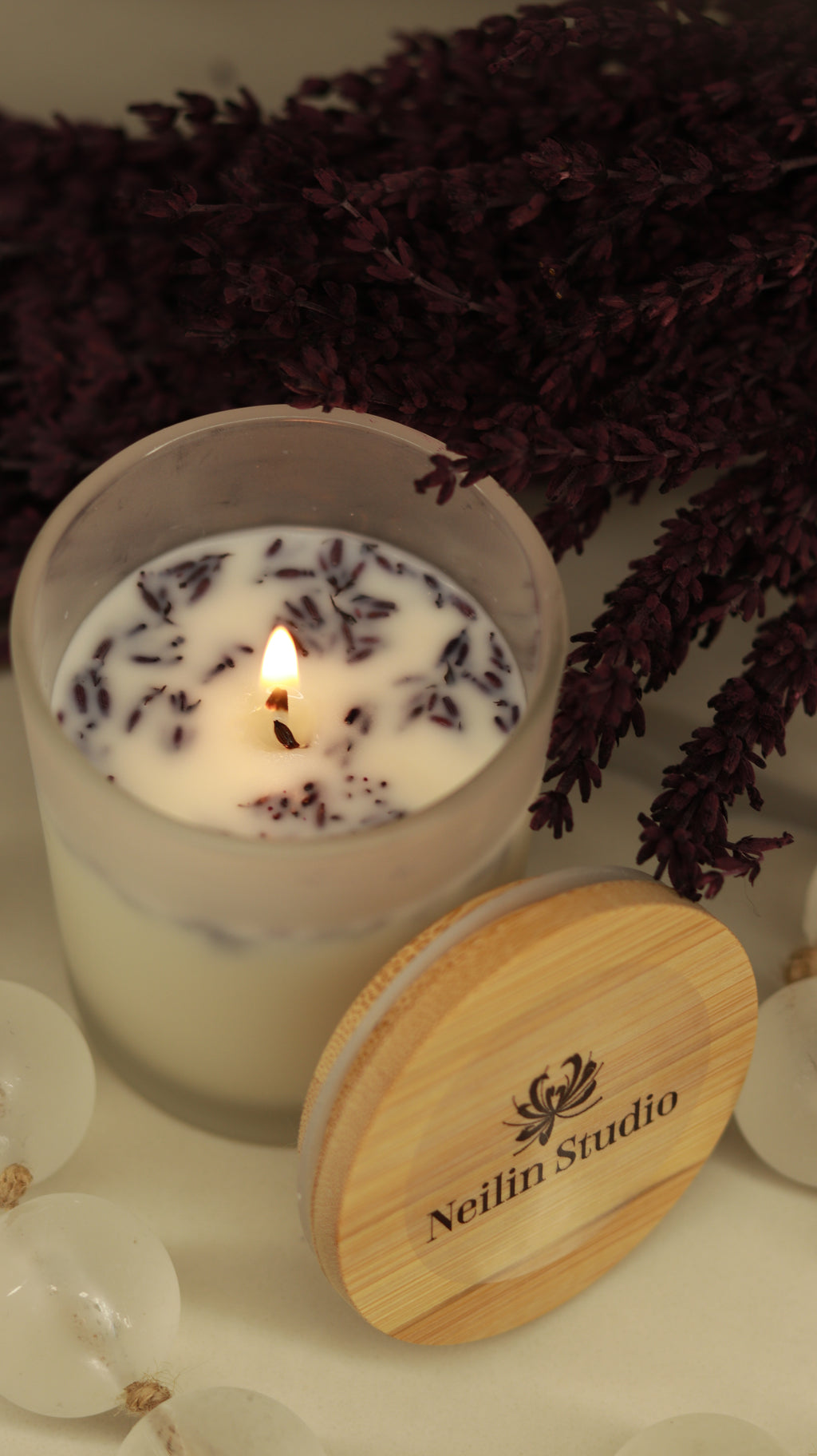 Moon Milk handmade candle