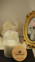 Coconut Milk scented handmade candle