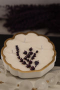 Moon Milk shell handmade candle